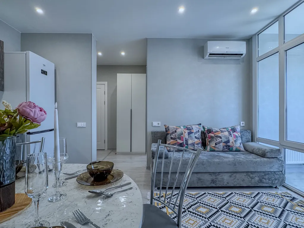 Евроквартира в ЖК Бруклин в тихом районе