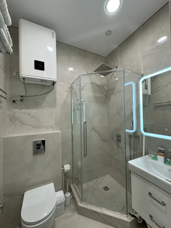 Уютная студия с видом на горы