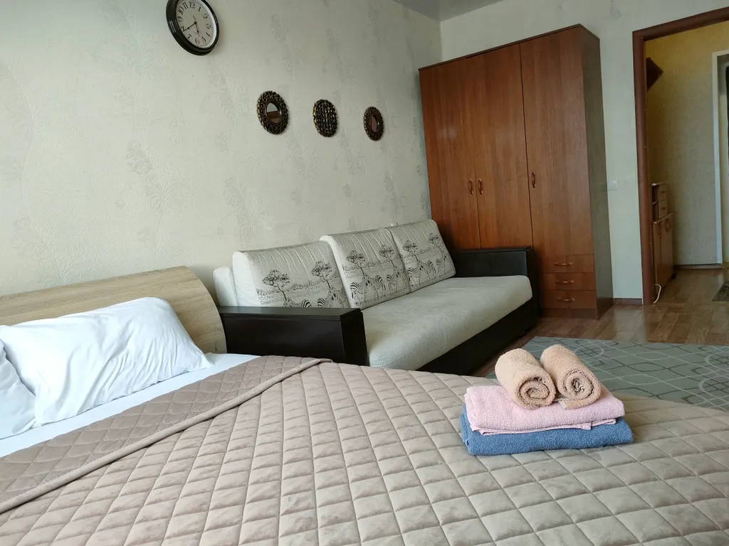 Квартира Комфортная однокомнатная квартира на М4 для отдыха семьёй в пути — Воронеж