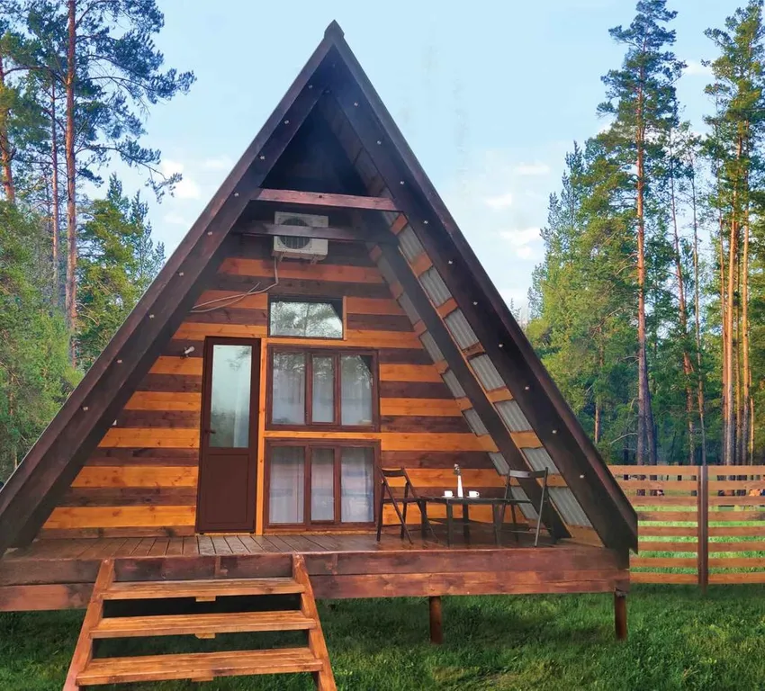 A-frame Экоотдых Бузулукский бор Баня Колтубановский