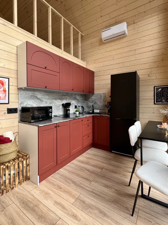 Дом с баней и чаном