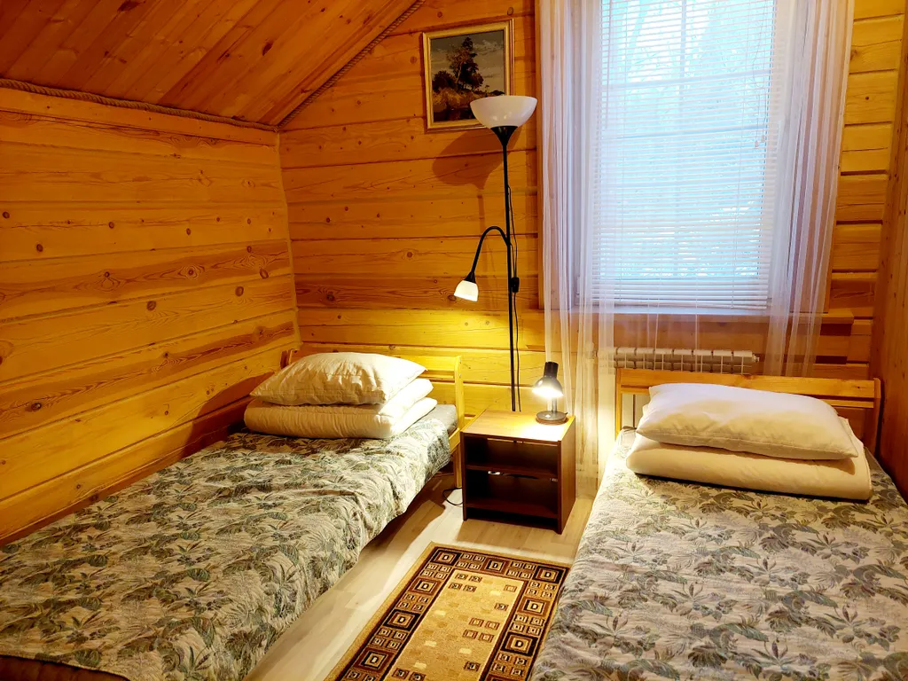 Коттедж Васнецово-озеро, дом на берегу озера у леса в Подоосковье — Ваньково