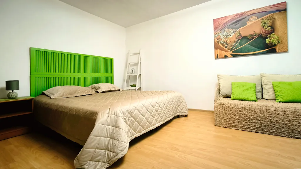 Квартира с беседкой и зоной барбекю