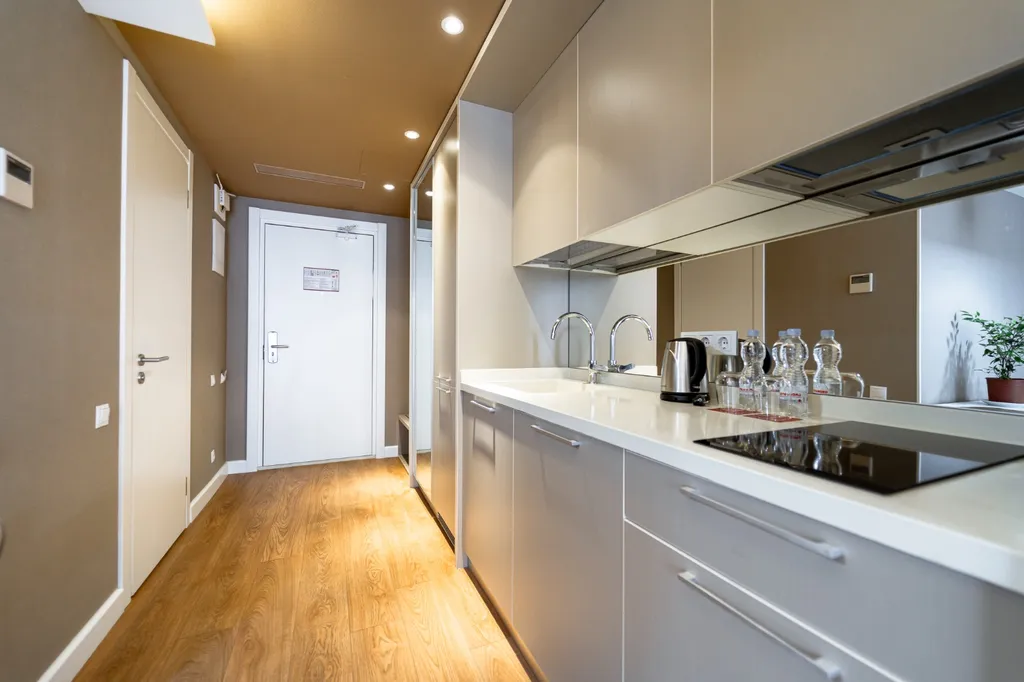 X-box and Cofee apartment in Marriott building