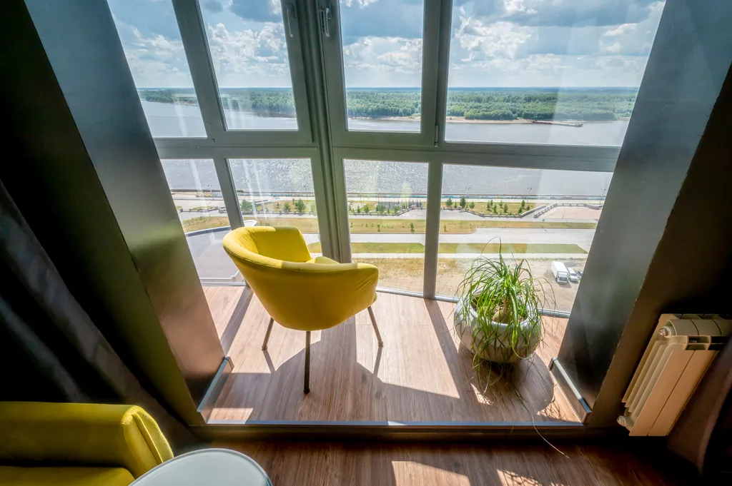 Квартира с видом на реку и Юганский заповедник