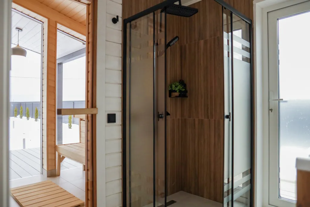 Современный BarnHouse с сауной и чаном у горнолыжного курорта Сорочаны