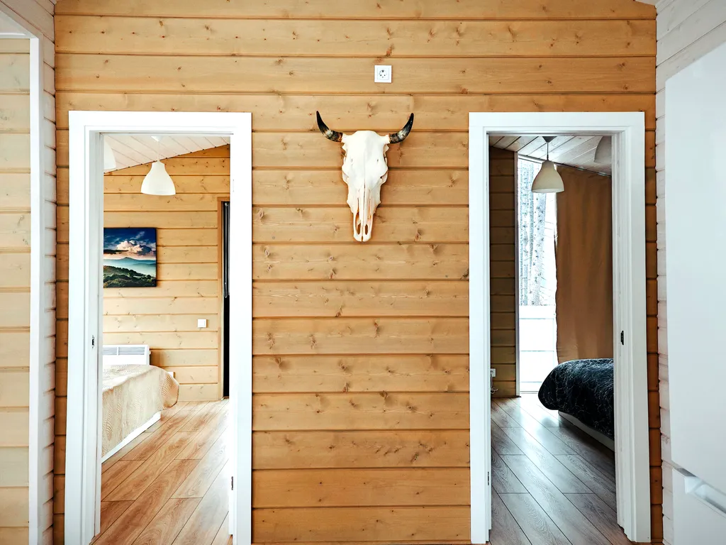 Семейный дом с камином