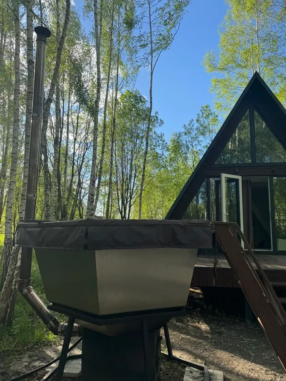 Уютный дом с чаном Эко дуб