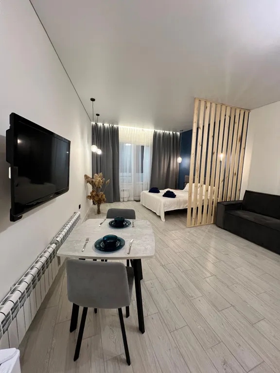 Видовая студия в историческом центре с видом на набережную и реку