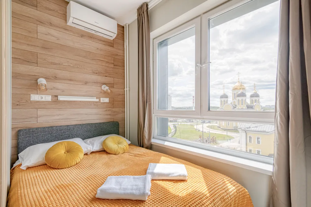 Квартира Квартира Светлая студия у метро Рассказовка — Москва