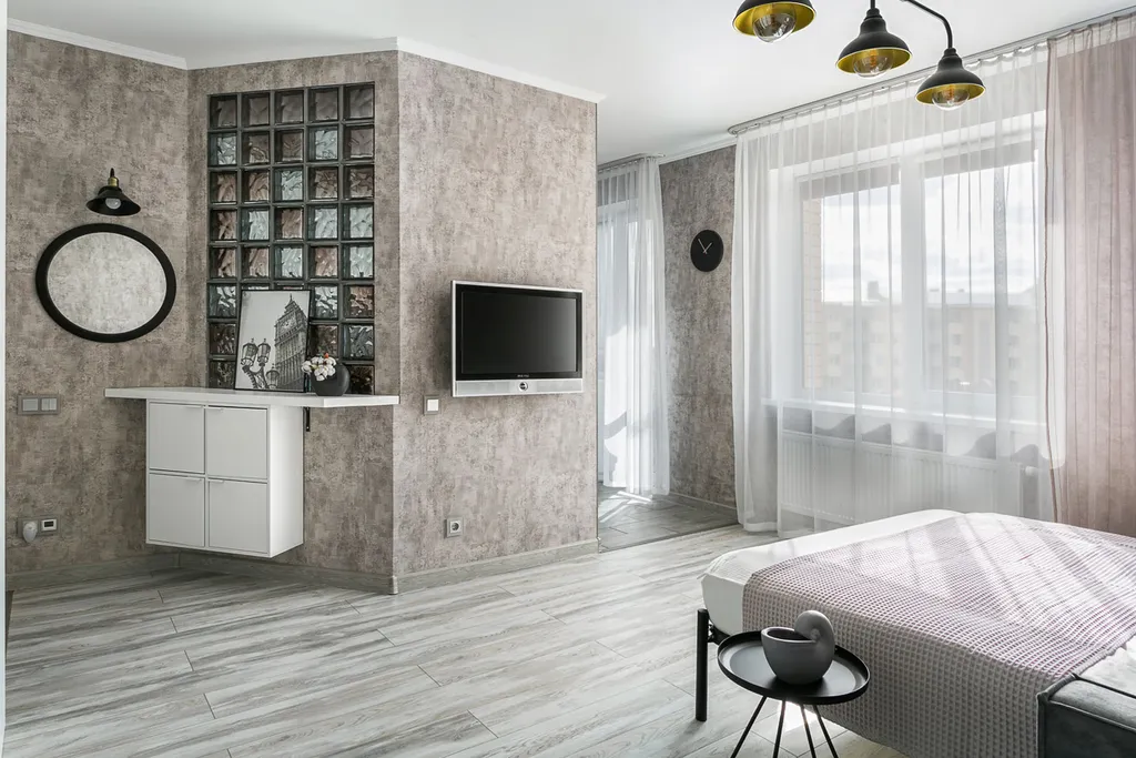 Квартира-студия у Экспофорума