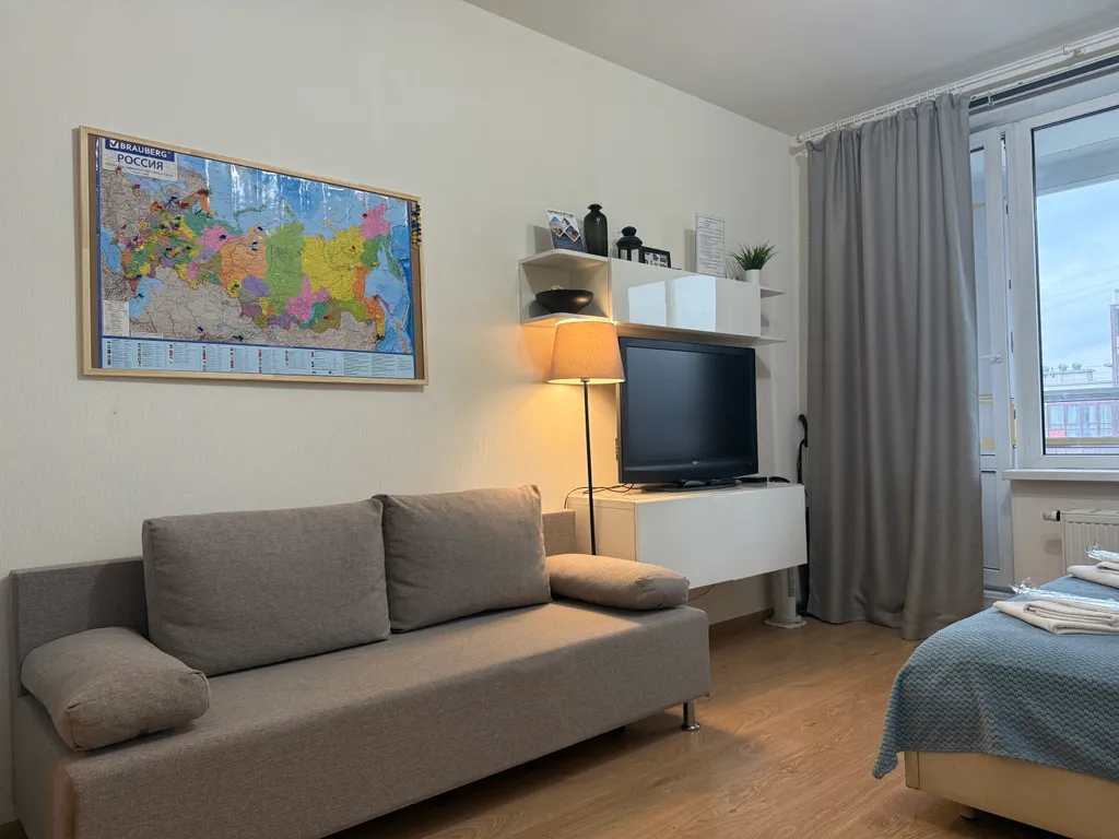 Семейные апартаменты с панорамным балконом