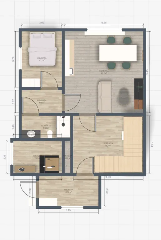 Коттедж в Горном Алтае