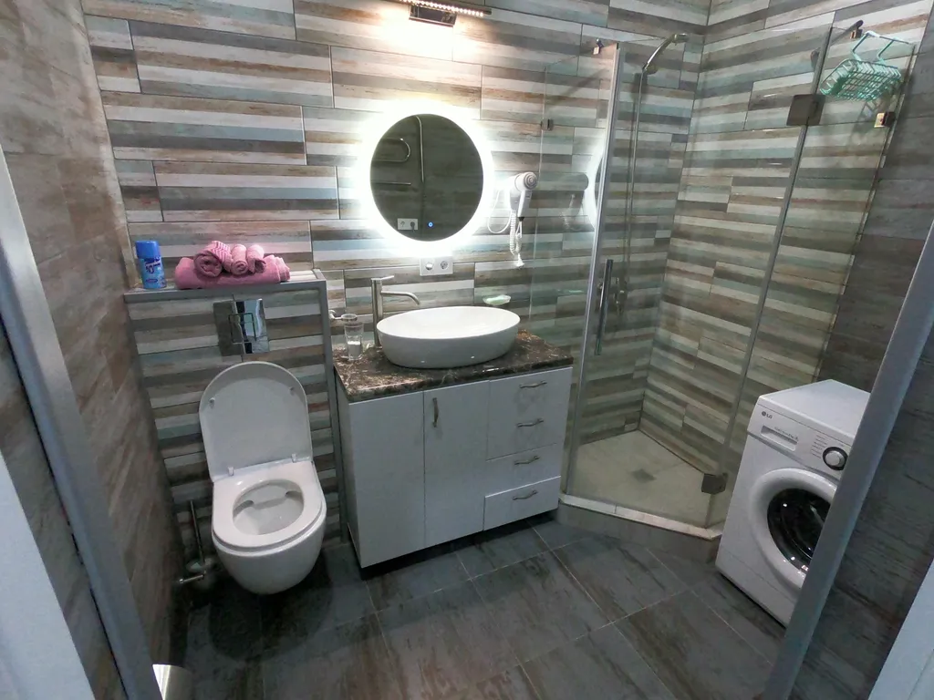 Уютная студия с видом на горы