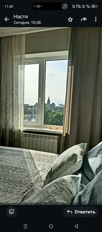 Квартира в центре города с видом на Кафедральный Собор