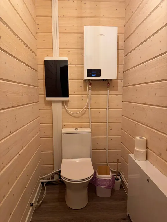 Уютный дом с сауной и чаном на берегу реки