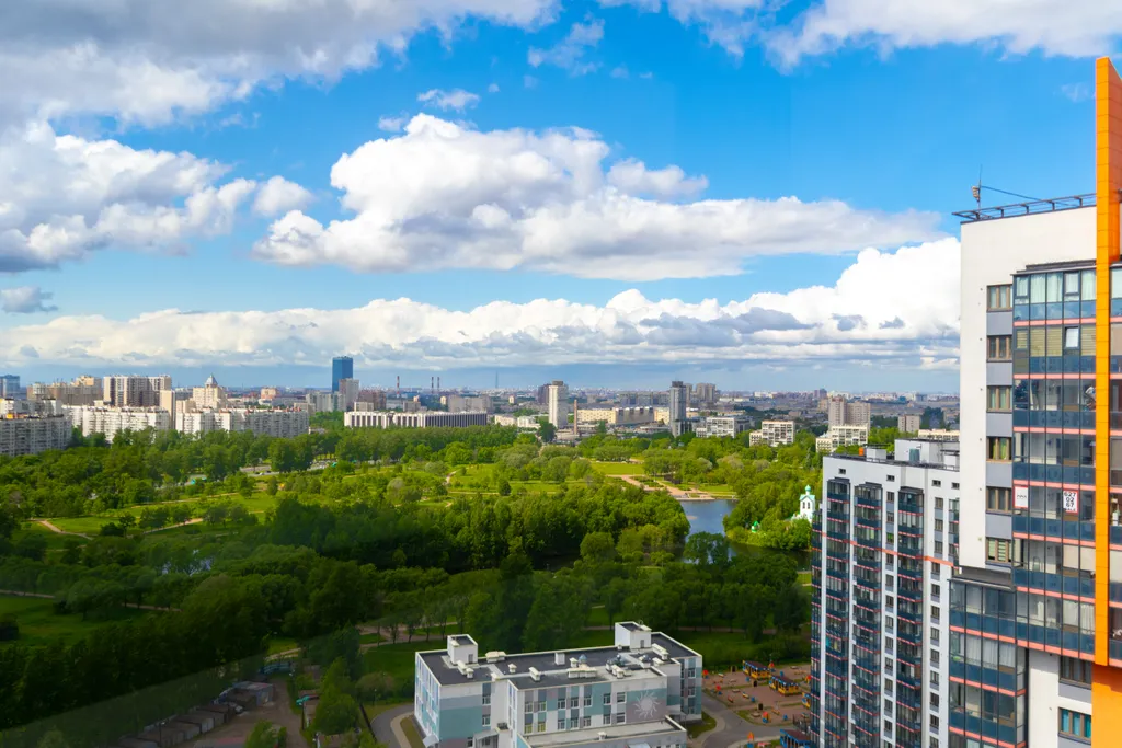 Квартира Двухкомнатная  квартира Pulkovo Star — Санкт-Петербург