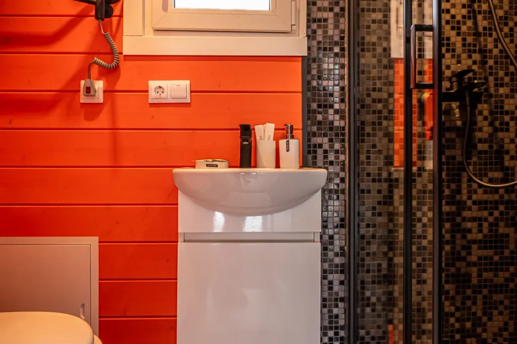 Design-коттедж в горном лесу