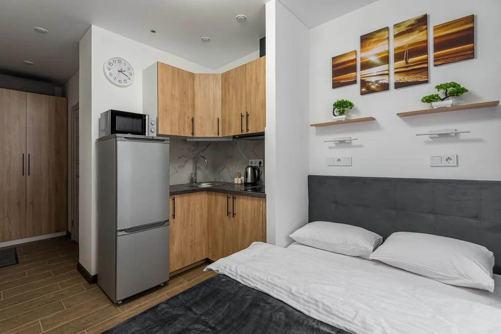 Квартира Квартира Студия для двоих в новом ЖК — Москва