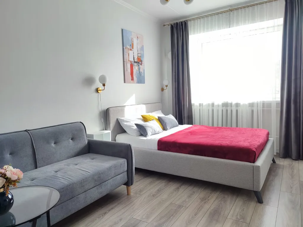 Квартира Новая дизайнерская студия рядом с набережной — аренда посуточно в Петрозаводск