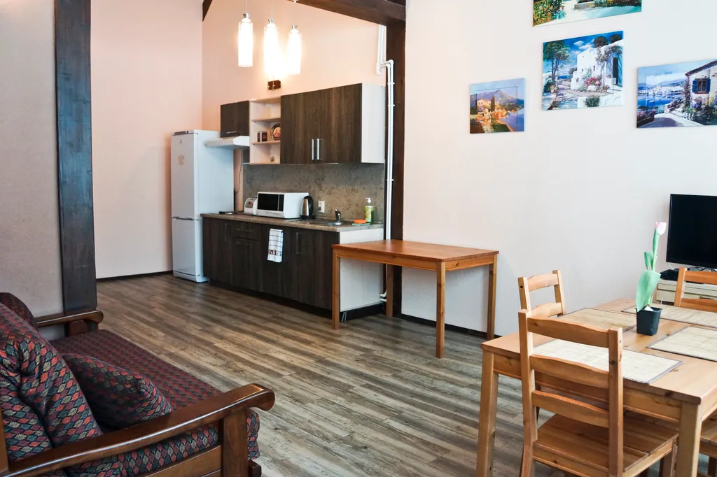 Трехкомнатный коттедж с верандой