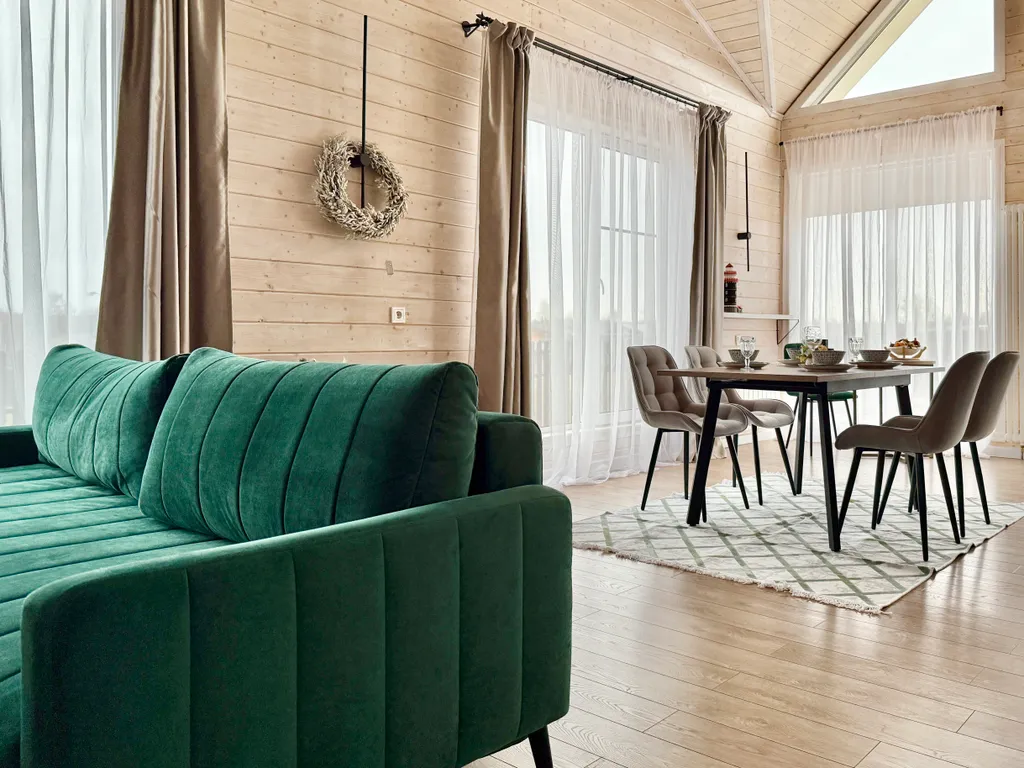 Уютный дом с камином для идеального отдыха