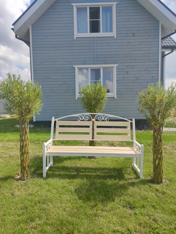 Современный дом с видом на лес