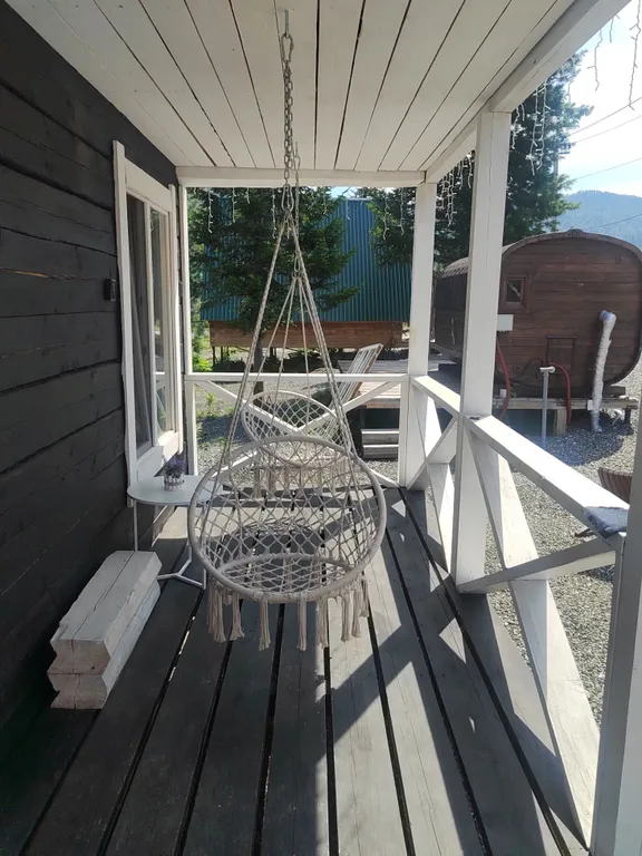 Коттедж Уютный, теплый дом с видом на гору Мустаг — Шерегеш