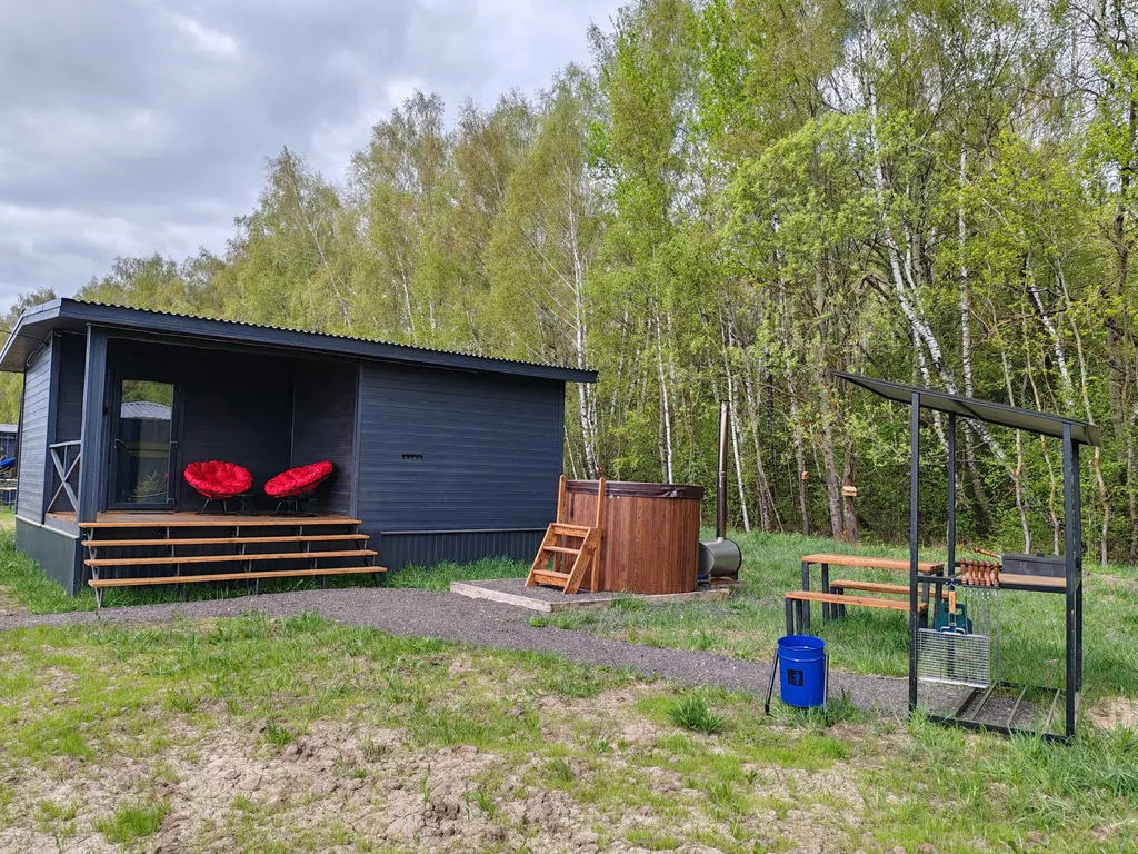 Коттедж Двухкомнатный дом у лесной полосы — аренда посуточно в Заокский