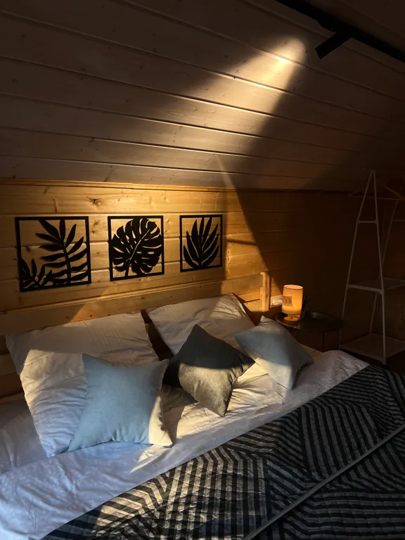 Коттедж Прекрасный дом-БАРН с большой террасой и банным чаном — Ногинск