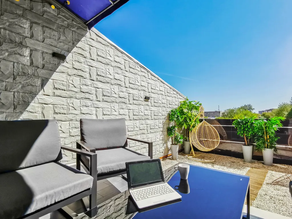 Единственная квартира с террасой и зоной барбекю