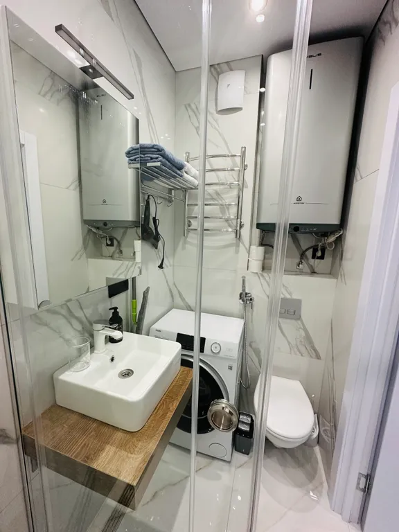 Квартира Квартира Апартамент с бассейном и личной террасой в ЖК Касабланка — Адлер