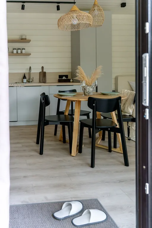 Уютный дом с сауной в лесу