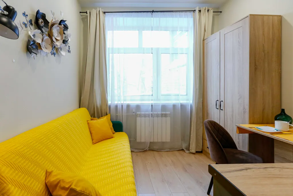 Квартира Квартира Студия Red Star Loft у Боткинской — Москва