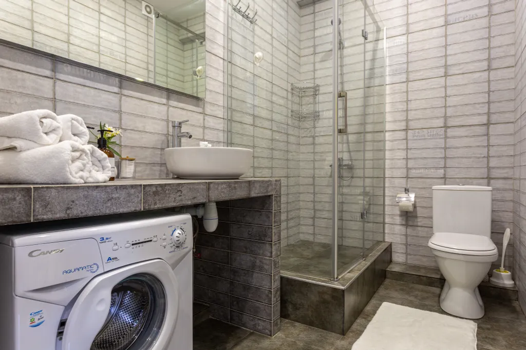 Квартира с балконом и видом на гору