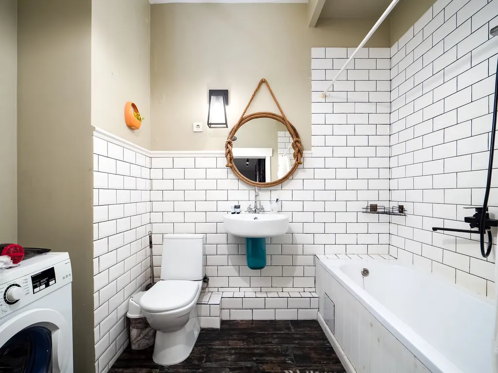 Дизайнерская квартира в стиле loft c панорамным видом