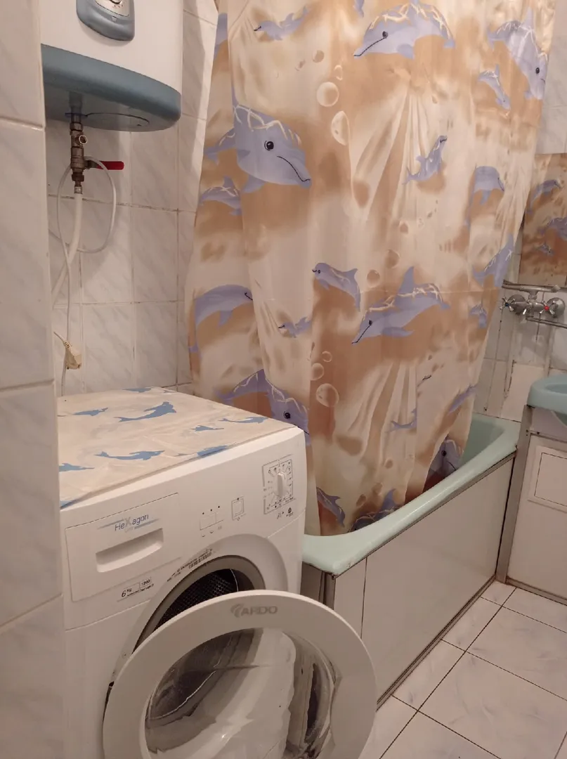 Ванная комната - стиральная машинка, бойлер