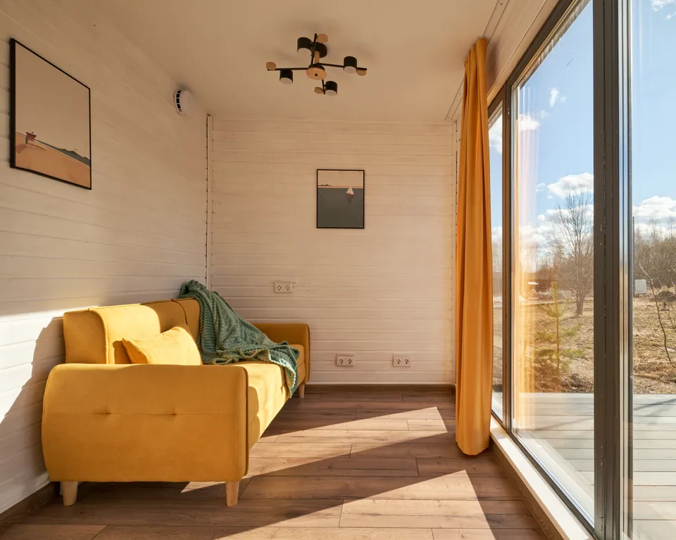 Уютный дом на можайском водохранилище в поселке с собственным пляжем