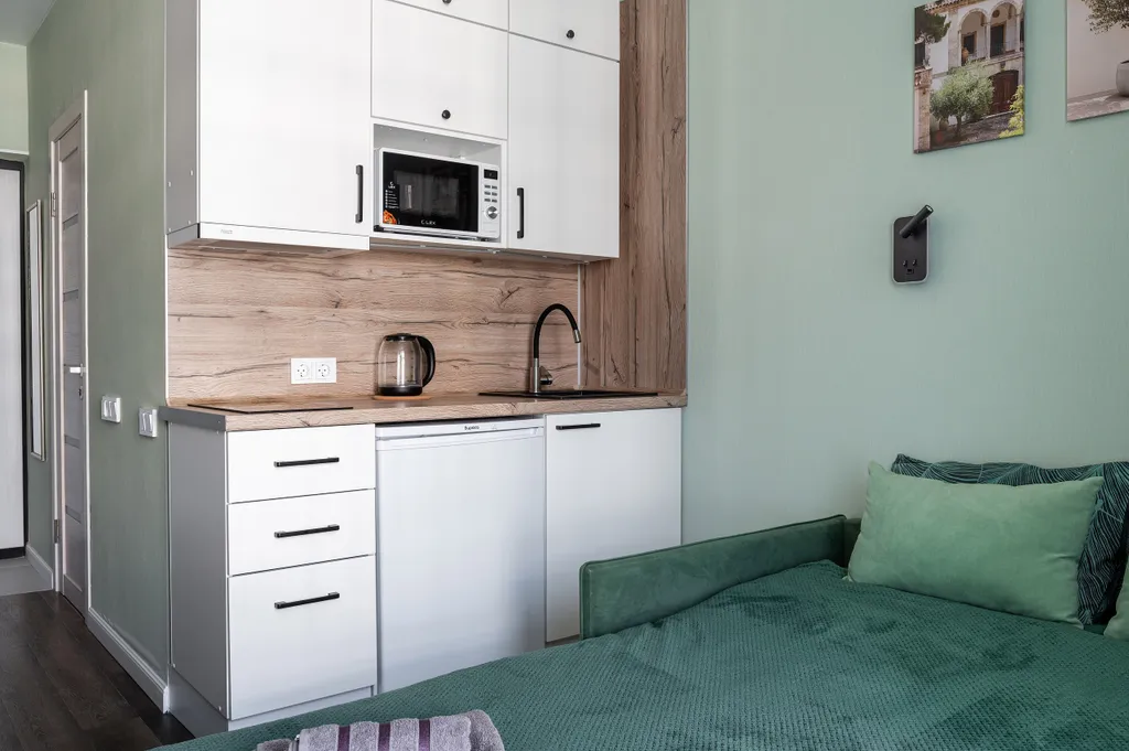 Зеленая студия в ЖК Кислород