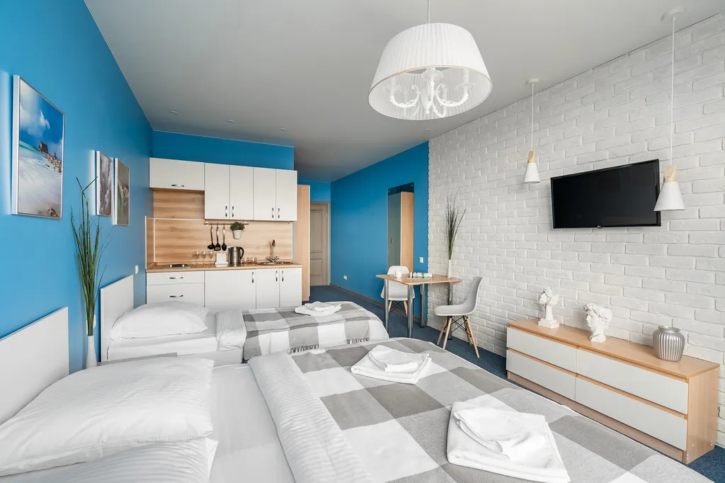 Видовые апартаменты Panorama с видом на Волгу