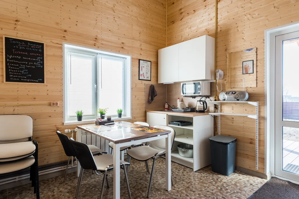 Коттедж Уединенный домик с баней и купелью на природе — Пикино