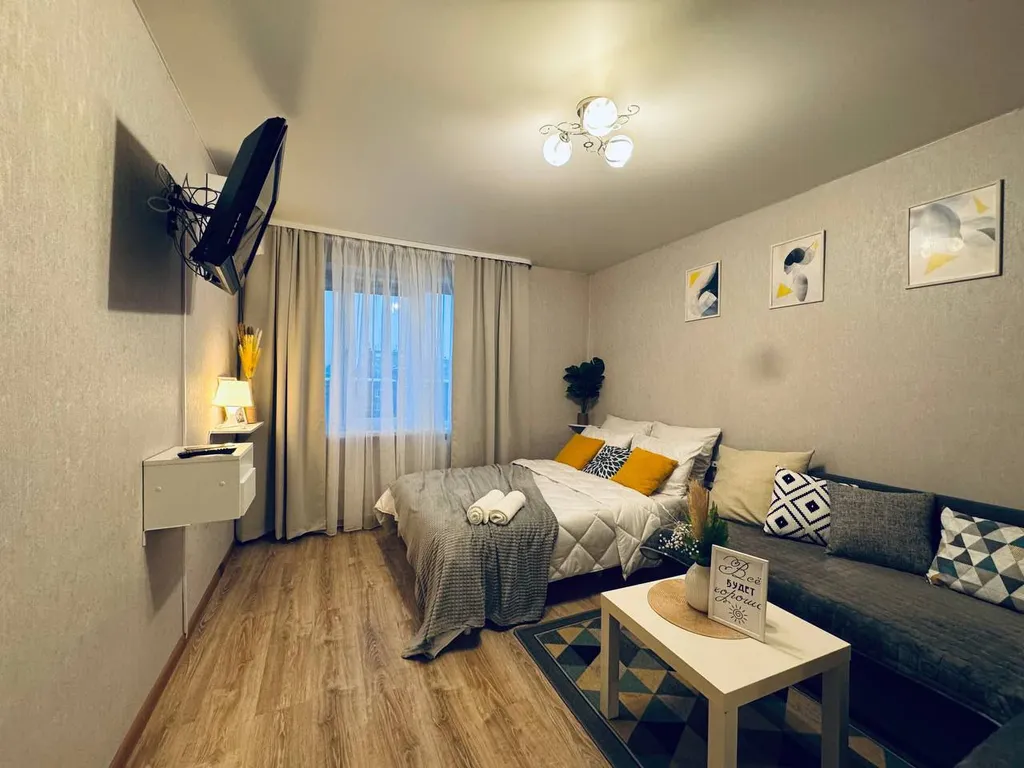 Новая квартира  с 3-мя раздельными местами от сети квартир Олимп