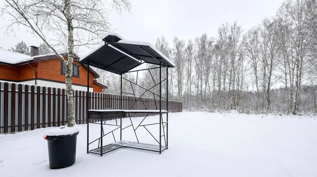 BarnHouse с камином, кондиционером и террасой