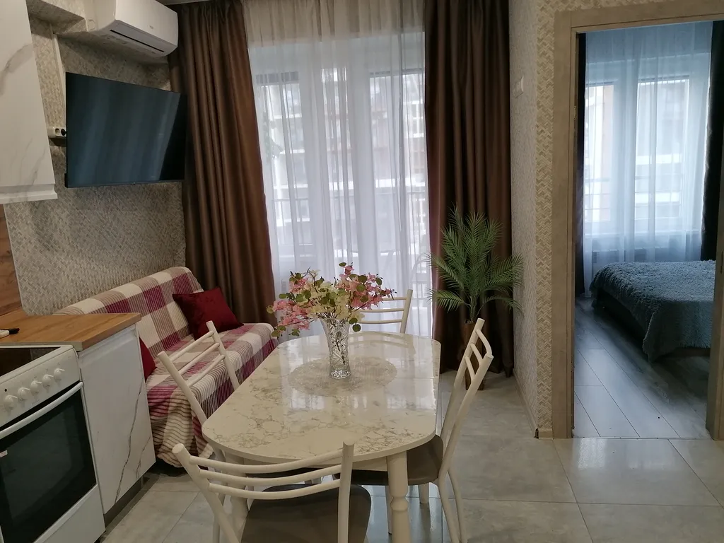 Каравелла Португалии, квартира у моря с бассейном