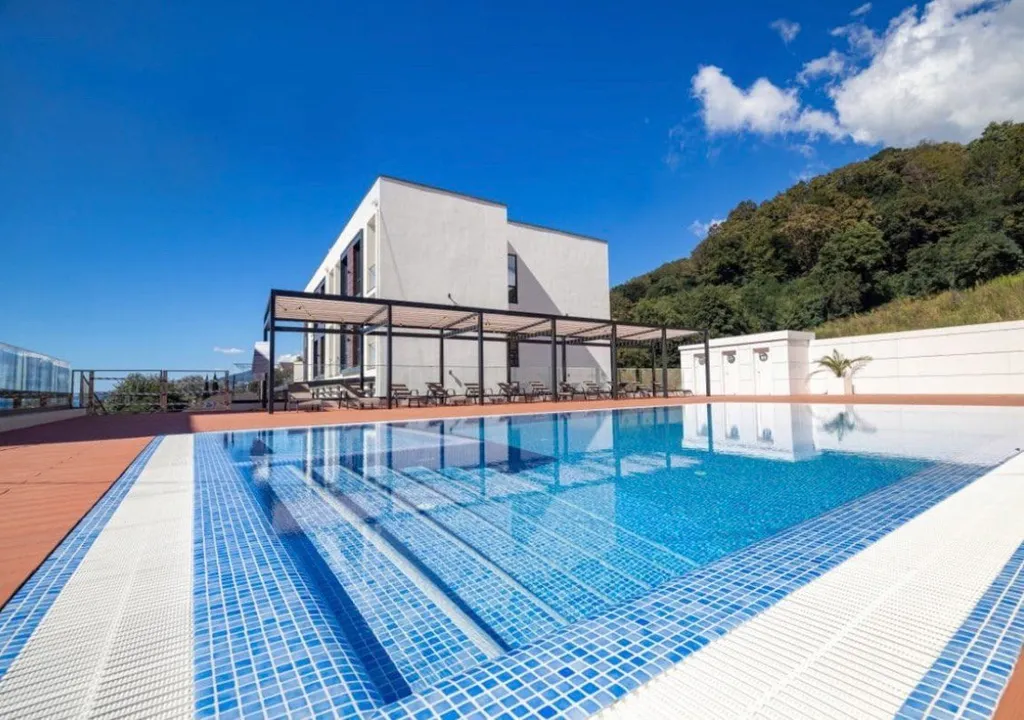 Апартаменты с террасой с прямым видом на море