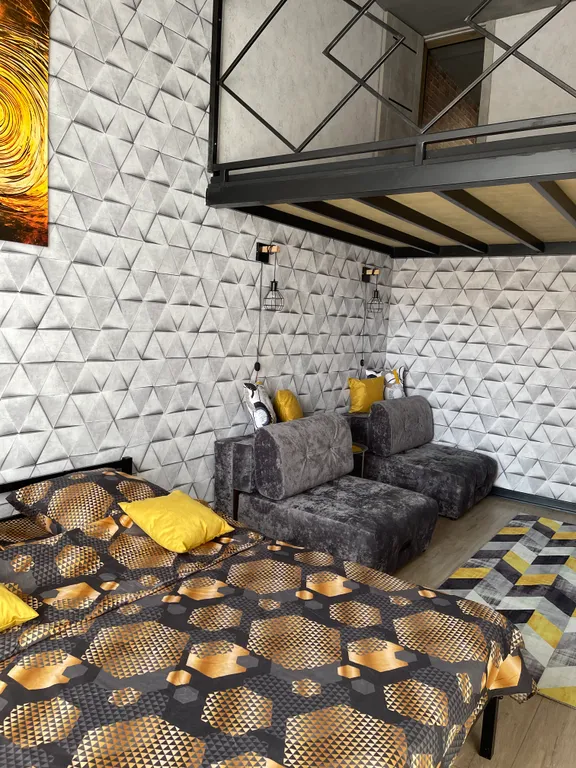 Двухуровневая квартира в стиле лофт