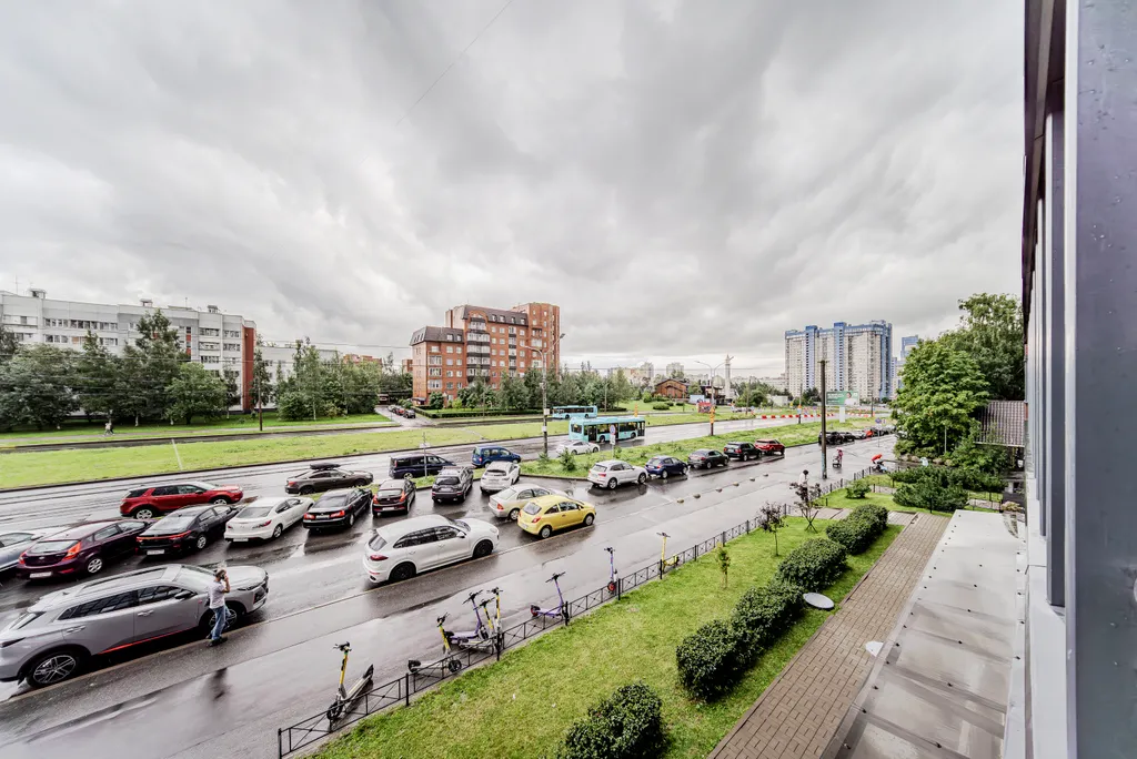Уютная студия возле метро Комендантский проспект, Пионерская