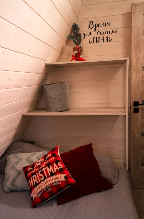 Коттедж A-frame дом Янтарь — Образцово