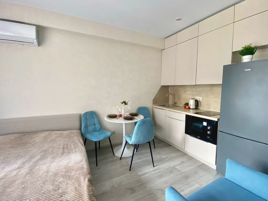 Апартамент с видом на море и в трёх минутах от пляжа