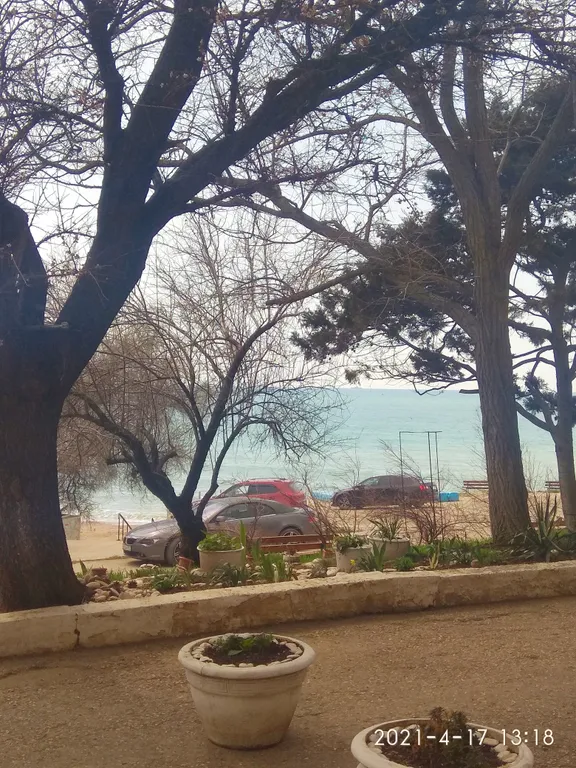 Уютные апартаменты на первой линии у моря